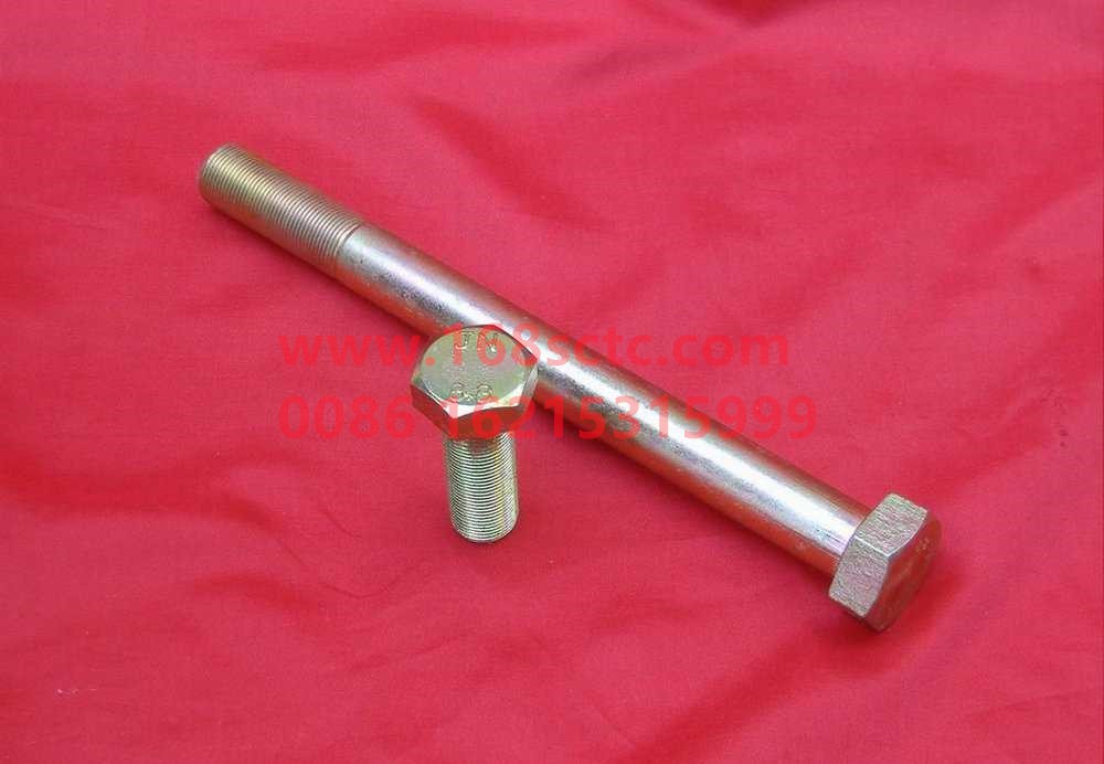 Q151B22260-SINOTRUK HOWO-Hex boltswith nut M22x260(for spring seat)-ZhongQiSTRCheQiao