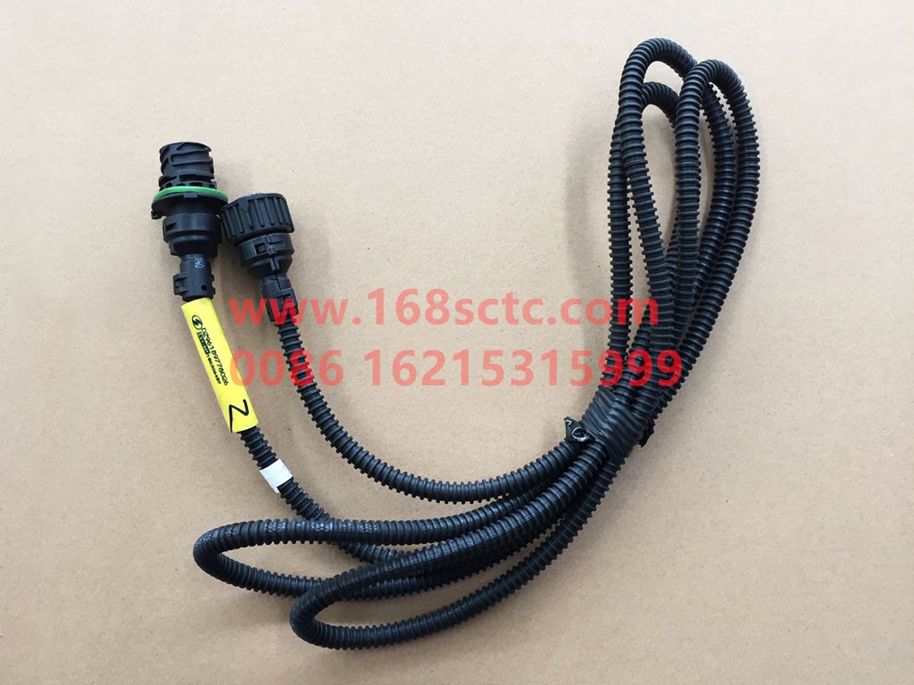 DZ96189778026-SHACMAN-Urea tank heating return pipe solenoid valve adapter cable (2500)-DeLongXinM3000 2013Kuan