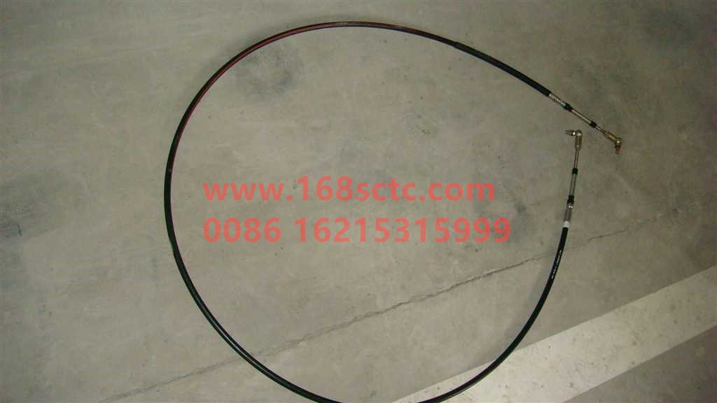 WG9719240034-SINOTRUK HOWO-Shift flexible shaft assembly (HOWO8) L=3450mm green-HaoWo2010Kuan