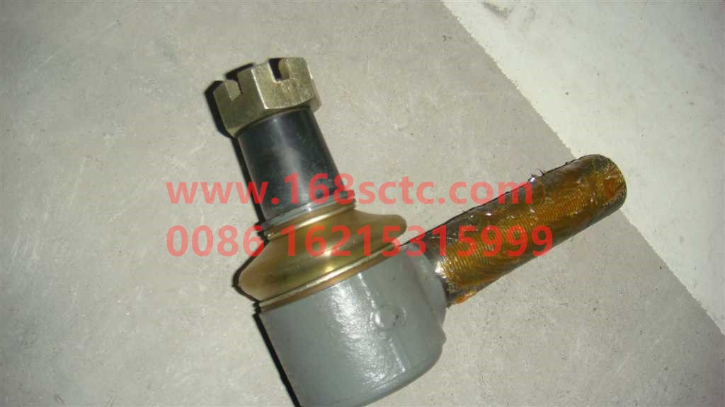 AZ9925430012-SINOTRUK HOWO-Steering tie rod ball joint assembly (with threaded end)-HaoWoT7HKuan