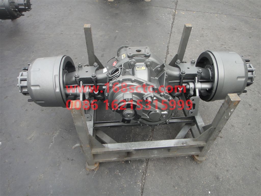 MHY-131G0-H237-SINOTRUK HOWO-Intermediate axle assembly (MCY13Q intermediate axle/i=4.11/XSΦ180/rubber suspension/split connection/wheelbase 1830/manual adjustable arm/with differential lock)-ZhongQiMCY13CheQiao
