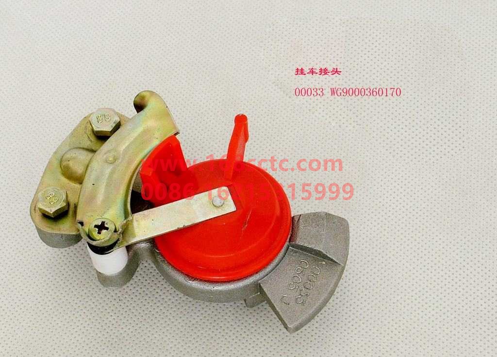 WG9000360170-SINOTRUK HOWO-trailer connectorred Ф22-HaoWoT7HKuan