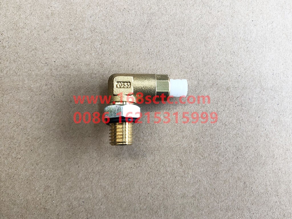 DZ97259366236-SHACMAN-right angle connector body-DeLongX3000 2013Kuan