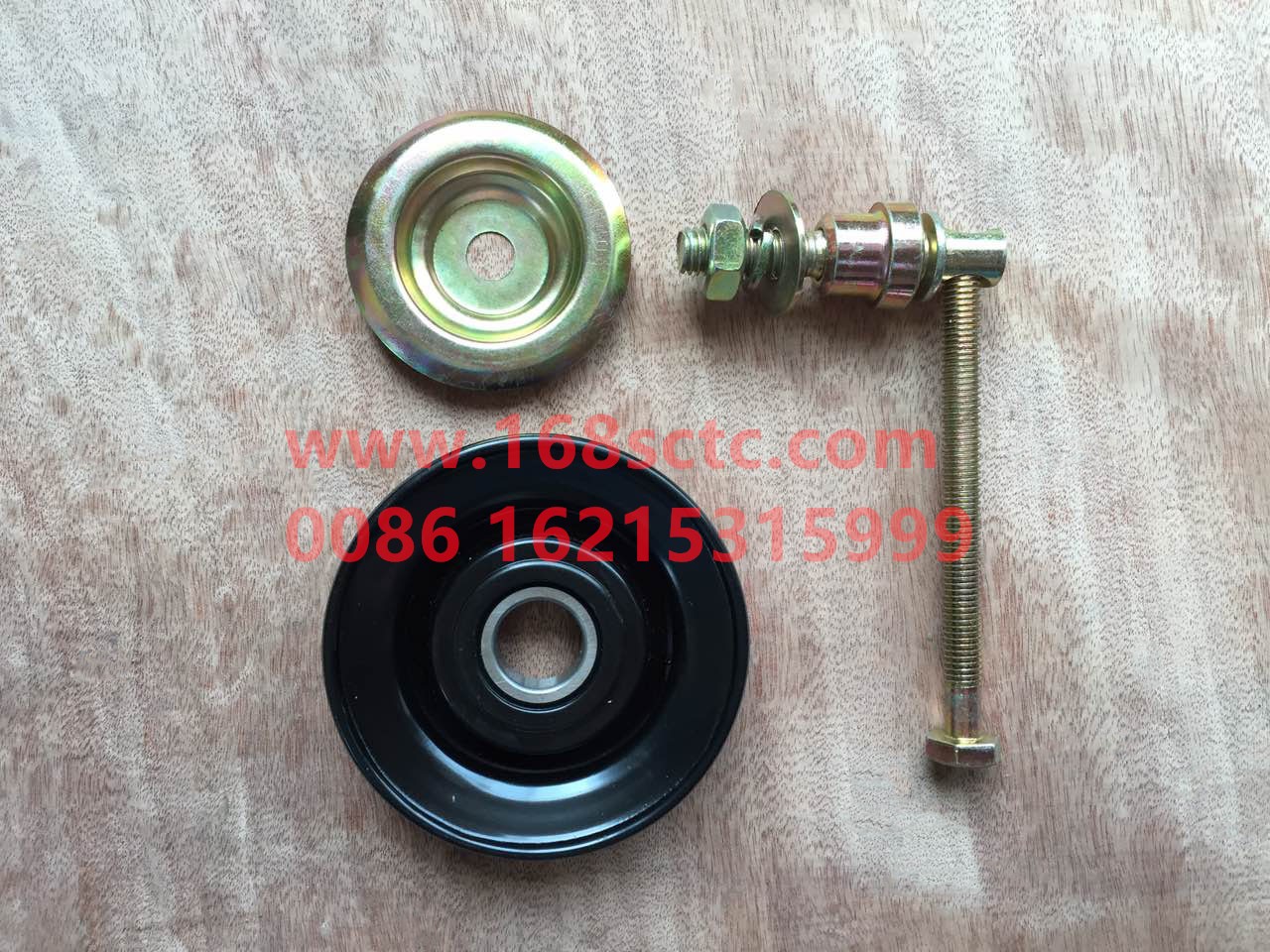 FDZ13241824229-SHACMAN-Compression wheel with bushing and support shaft assembly-DeLongF3000 2015Kuan