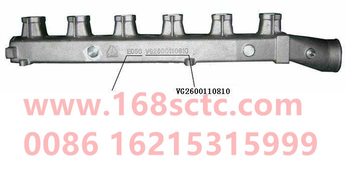 VG2600110810-SINOTRUK HOWO-intake pipe assembly-ZhongQiFaDongJiWD615.96NE