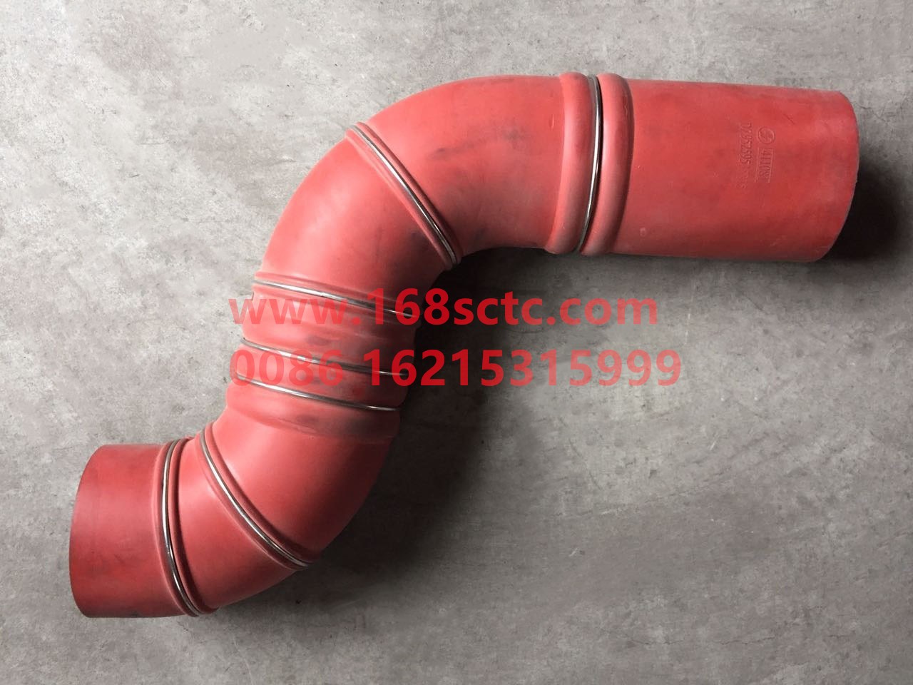 DZ95259535815-SHACMAN-Intercooler outlet pipe (formed pipe)-DeLongF3000 2015Kuan