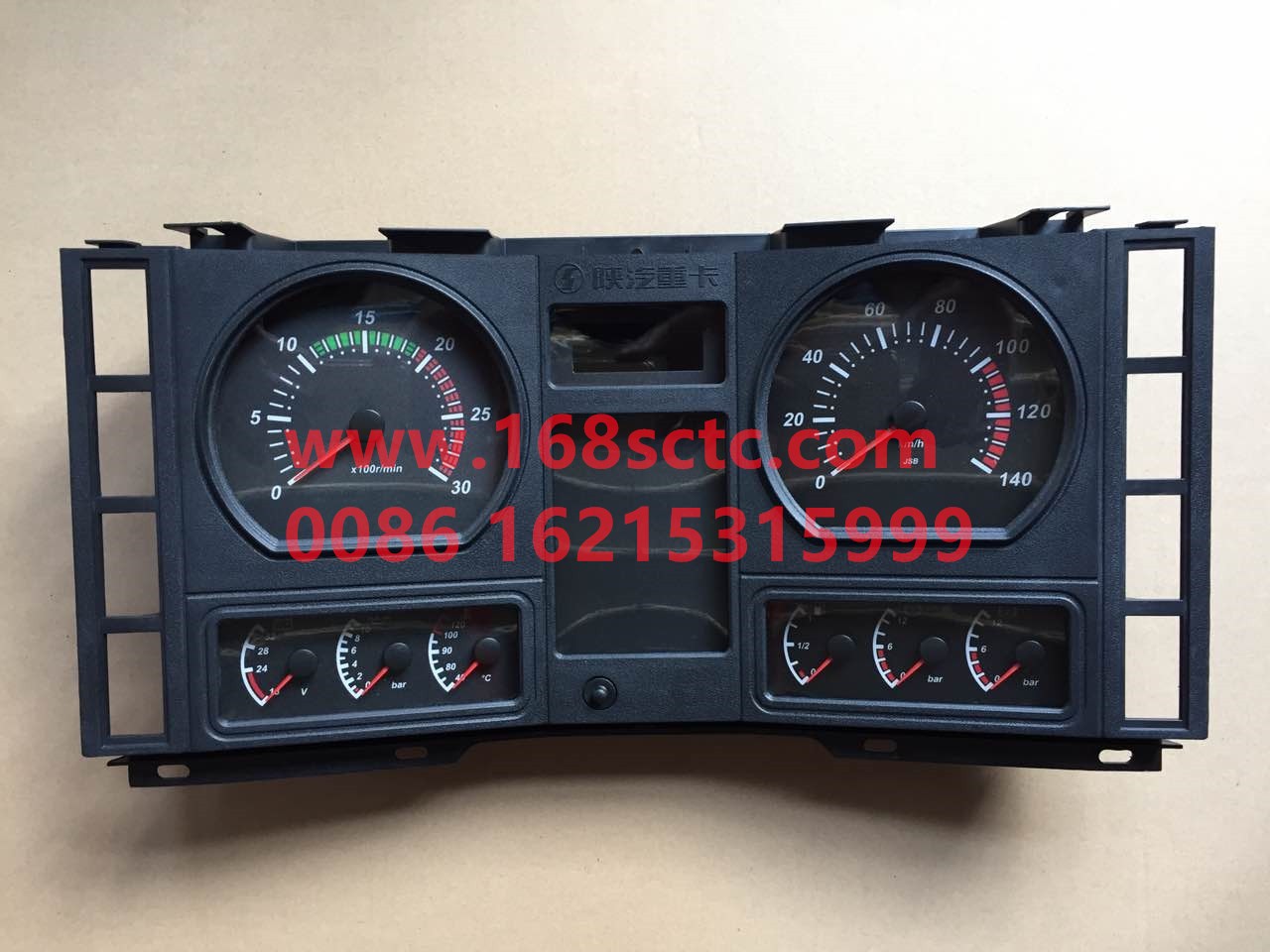DZ93189584130-SHACMAN-Combination instrument (mechanical pump, CAN)-DeLongF2000 2015Kuan