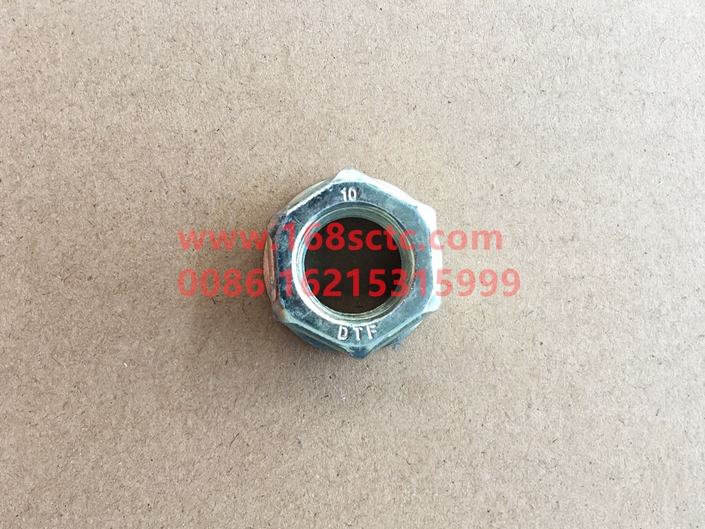 SZ952000867-SHACMAN-Hex flange nut M18x1.5-DeLongF3000 2009Kuan