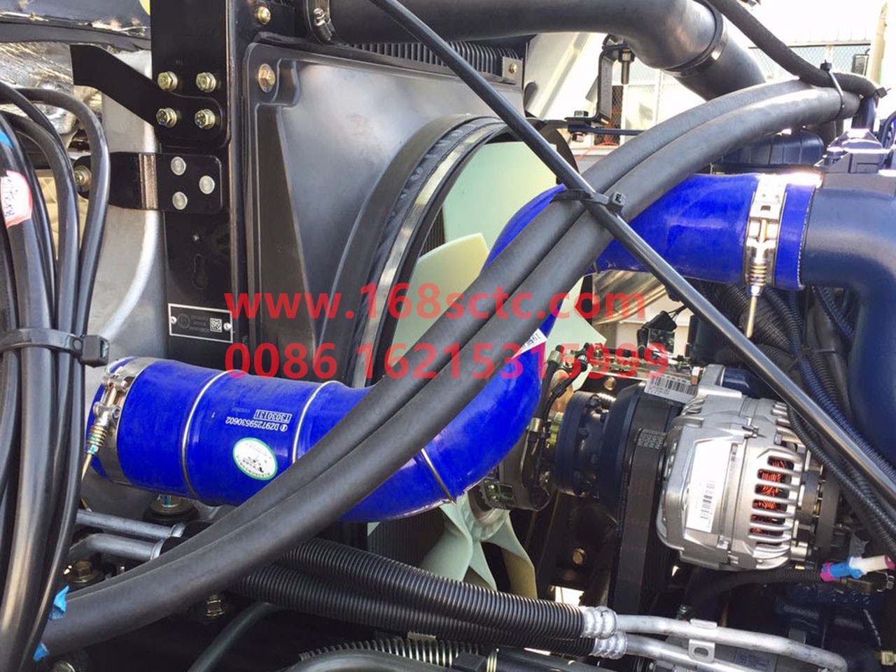 DZ97259530602-SHACMAN-Intercooler Hose-DeLongX3000 2013Kuan