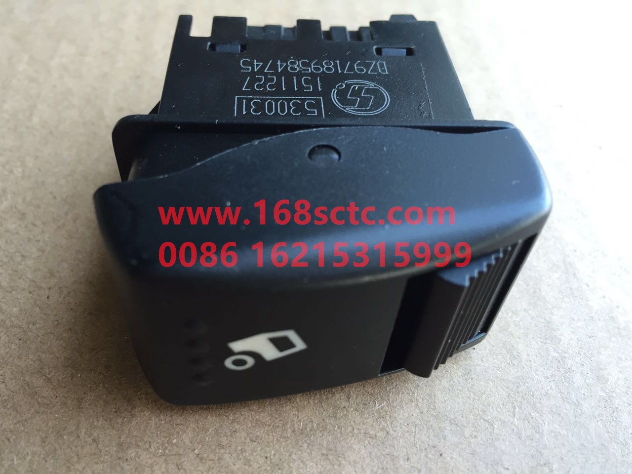 DZ97189584745-SHACMAN-Cab electric tumbler switch-DeLongX3000 2013Kuan