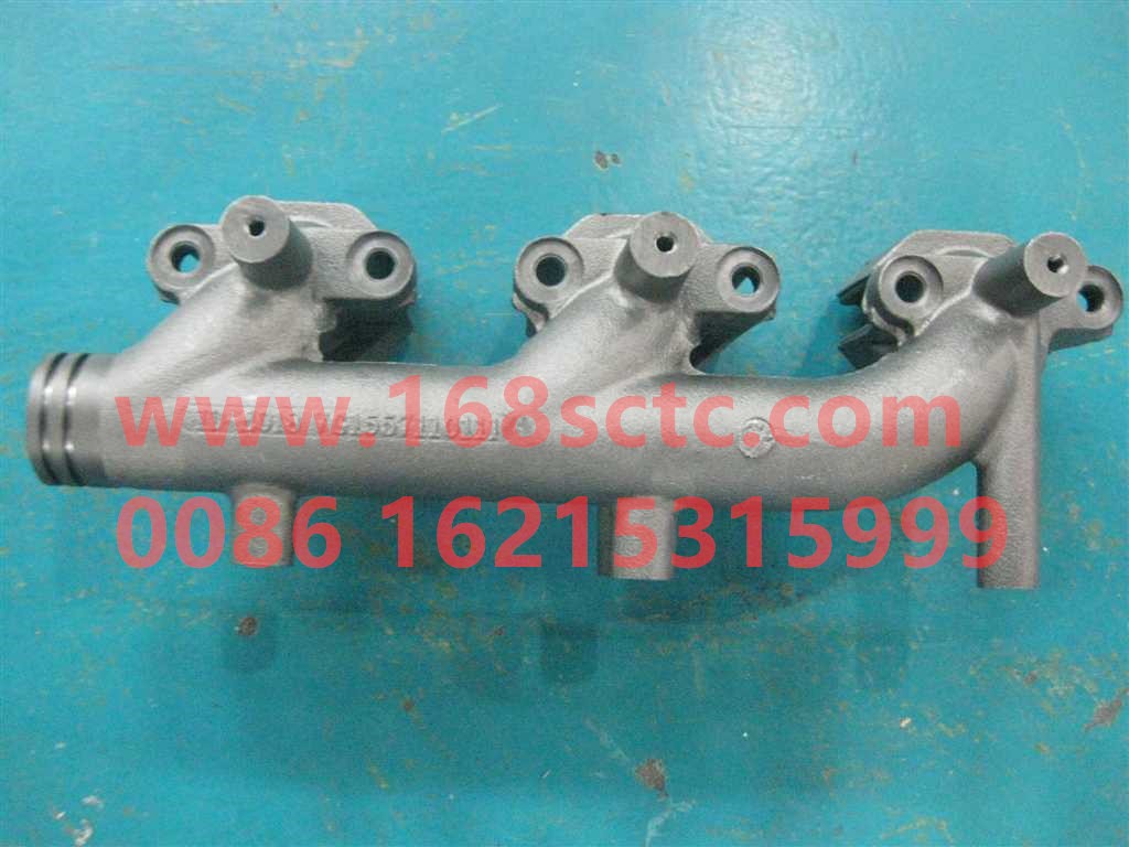 VG1095110110-SINOTRUK HOWO-exhaust pipe-ZhongQiFaDongJiWD615.97E