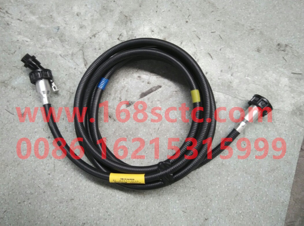 81.27111.0144-SHACMAN-Cab wiring harness (travel recorder chassis cable/5100mm)-DeLongF3000 2013Kuan