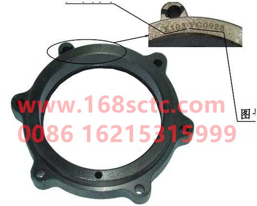 VG2600010928-SINOTRUK HOWO-Front oil seal seat-ZhongQiFaDongJiWD615.95E
