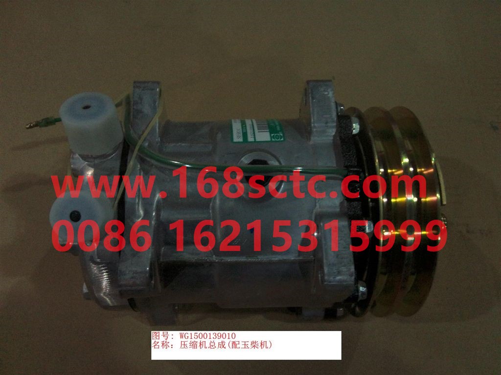 WG1500139010-SINOTRUK HOWO-Air conditioner compressor assembly-HaoWo2009Kuan