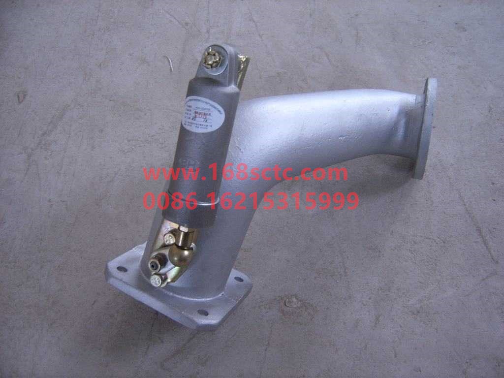 WG9112540320-SINOTRUK HOWO-(Unable to purchase) The first section of the exhaust pipe with butterfly valve 4x2 6x4-SiTaiEr2007Kuan