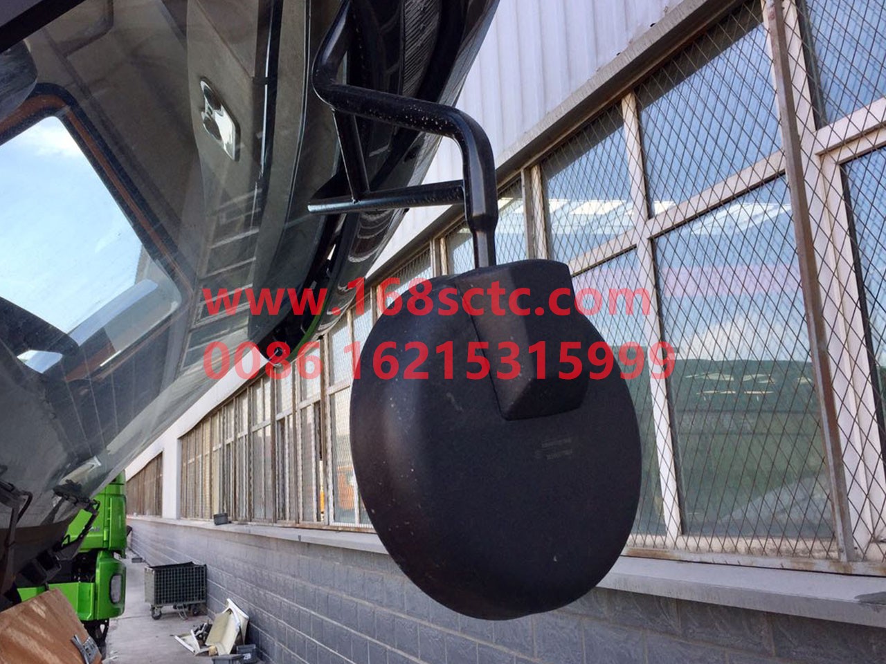 DZ14251770014-SHACMAN-Front view mirror assembly-DeLongX3000 2013Kuan