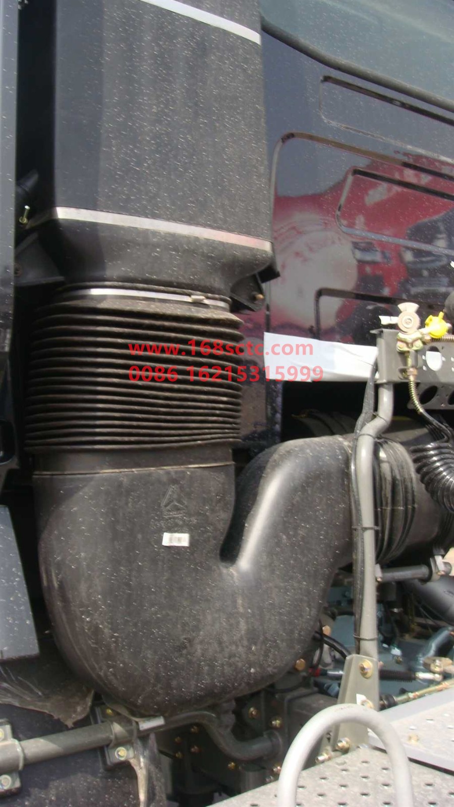 WG9925191003-SINOTRUK HOWO-Intake pipe-HaoWoT7HKuan