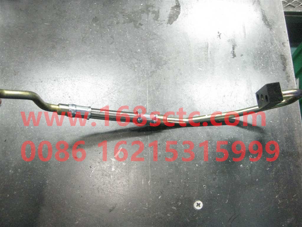 VG1560070011-SINOTRUK HOWO-Supercharger oil inlet pipe-ZhongQiFaDongJiWD615.95E