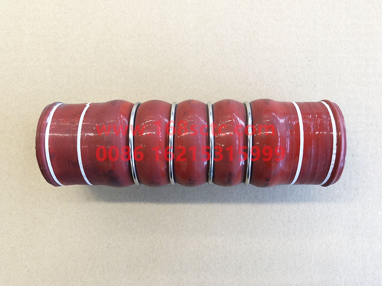 DZ98149535005-SHACMAN-Radiator water inlet hose (Φ50-200)-DeLongL3000 2016Kuan