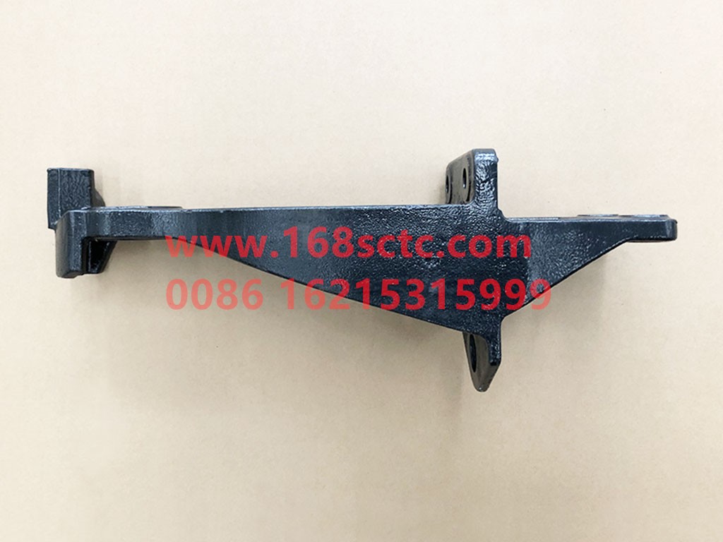 DZ14251432111-SHACMAN-Front suspension left support assembly-DeLongX3000 2013Kuan