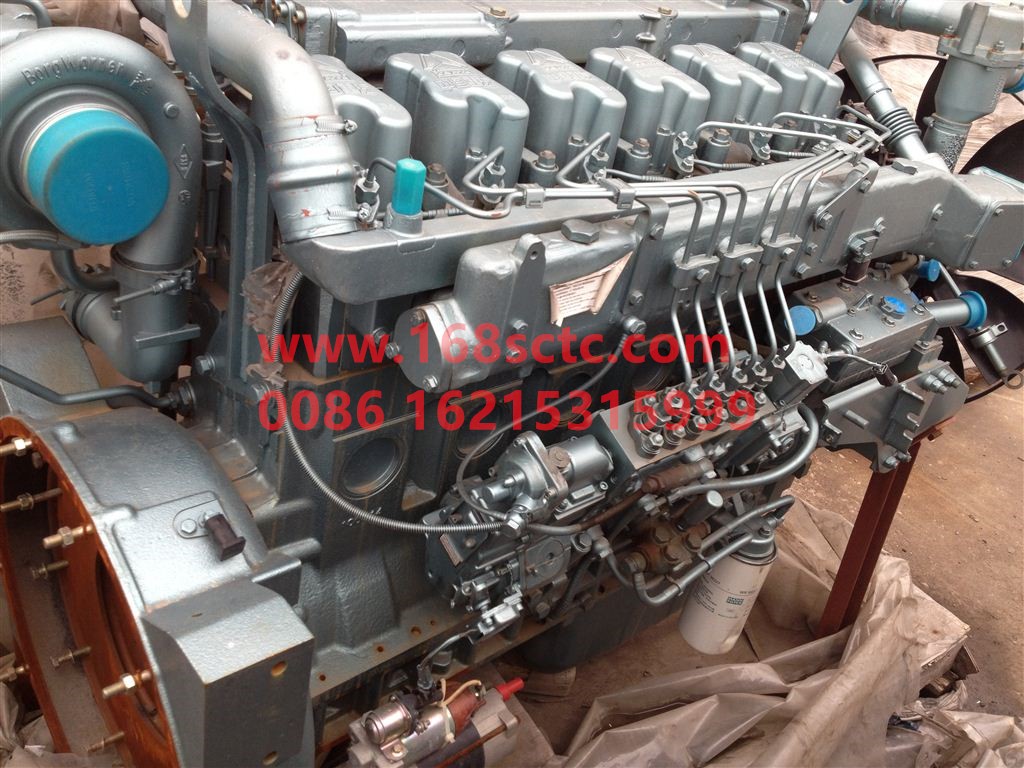 ST9209023M-SINOTRUK HOWO-Engine assembly WD615.92E (two-valve EGR/300/196KW//National III)-ZhongQiFaDongJiWD615.92E