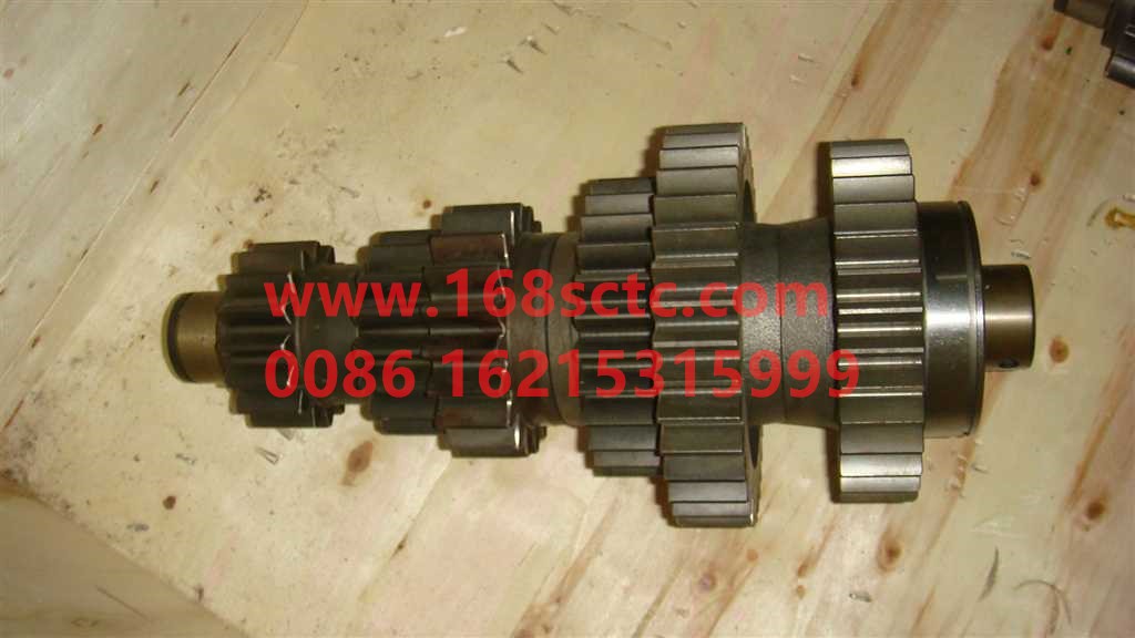 AZ2203030215-SINOTRUK HOWO-Secondary shaft assembly left overspeed 10th gear-ZhongQiBianSuXiangHW19710AC