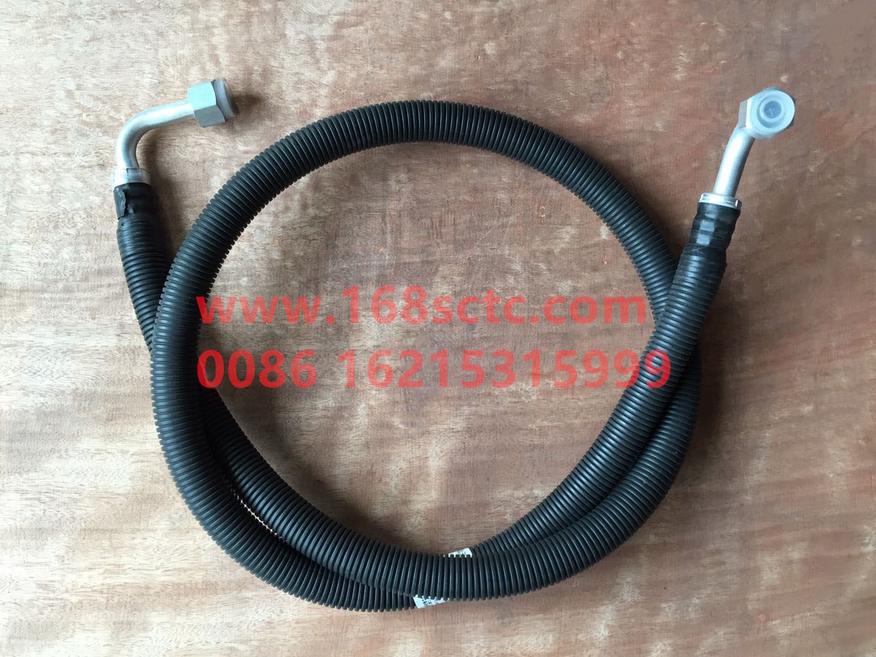 DZ15251845002-SHACMAN-Air conditioner pipe pressure - cold-DeLongXinM3000 2013Kuan