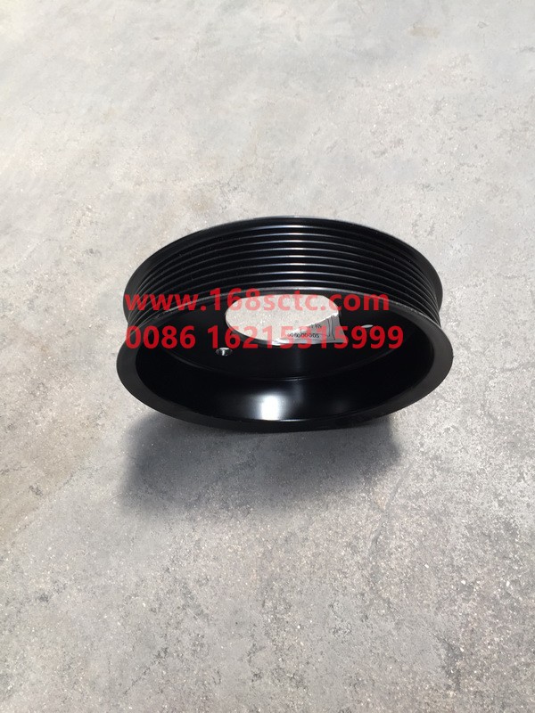 201V06503-0384-SINOTRUK HOWO-water pump pulley-ZhongQiFaDongJiMC11.44-50