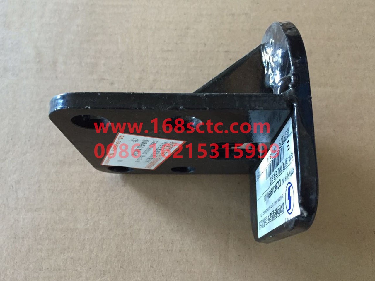 DZ96319690103-SHACMAN-Front spring limit bracket assembly-DeLongXinM3000 2013Kuan