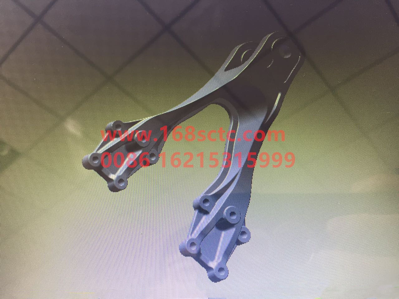 SZ952000837-SHACMAN-guide arm bracket-DeLongF3000 2013Kuan