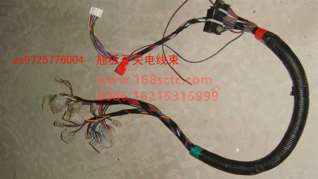 AZ9725776004-SINOTRUK HOWO-Cab harness (rocker switch harness)-HaoWo2008Kuan