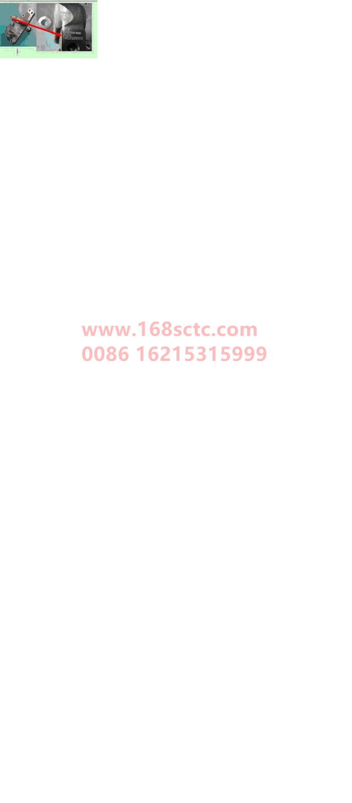 AZ9100414036-SINOTRUK HOWO-Steering knuckle with lock nut assemblyLeft-ZhongQiQianQiaoHF7