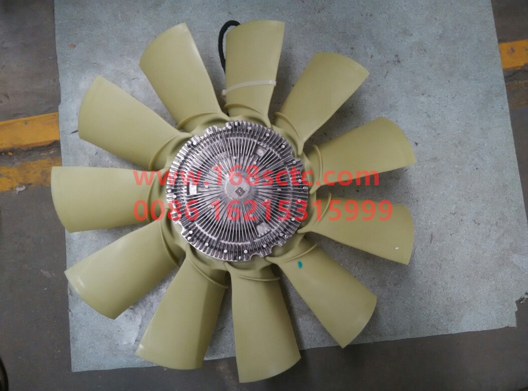 DZ62119010100-SHACMAN-ISM electric silicon oil fan Φ680-DeLongF3000 2009Kuan