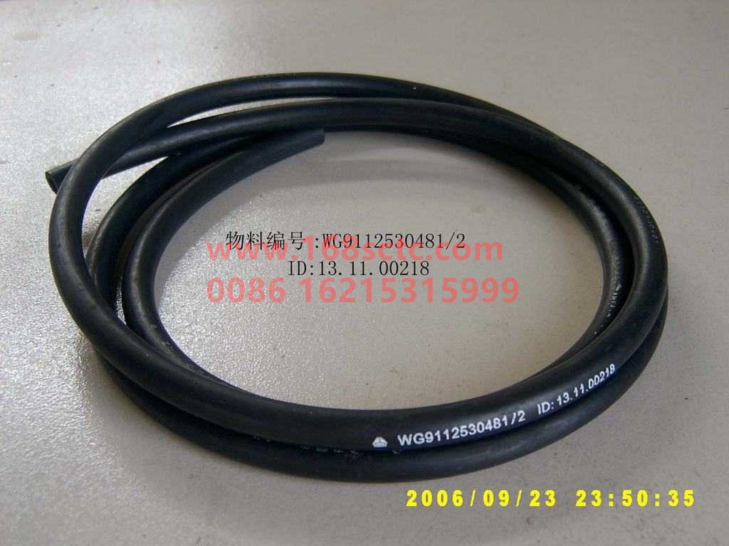 WG9112530481-SINOTRUK HOWO-Warm air hose d=8mm D=15mm Steyr 2007-SiTaiEr2007Kuan