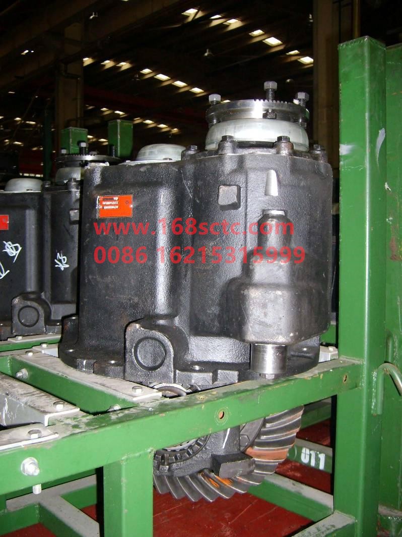 AC71603200507-SINOTRUK HOWO-Main reducer assembly middle bridge i=4.3 Φ180 face teeth-ZhongQiAC16KuangYongCheQiao