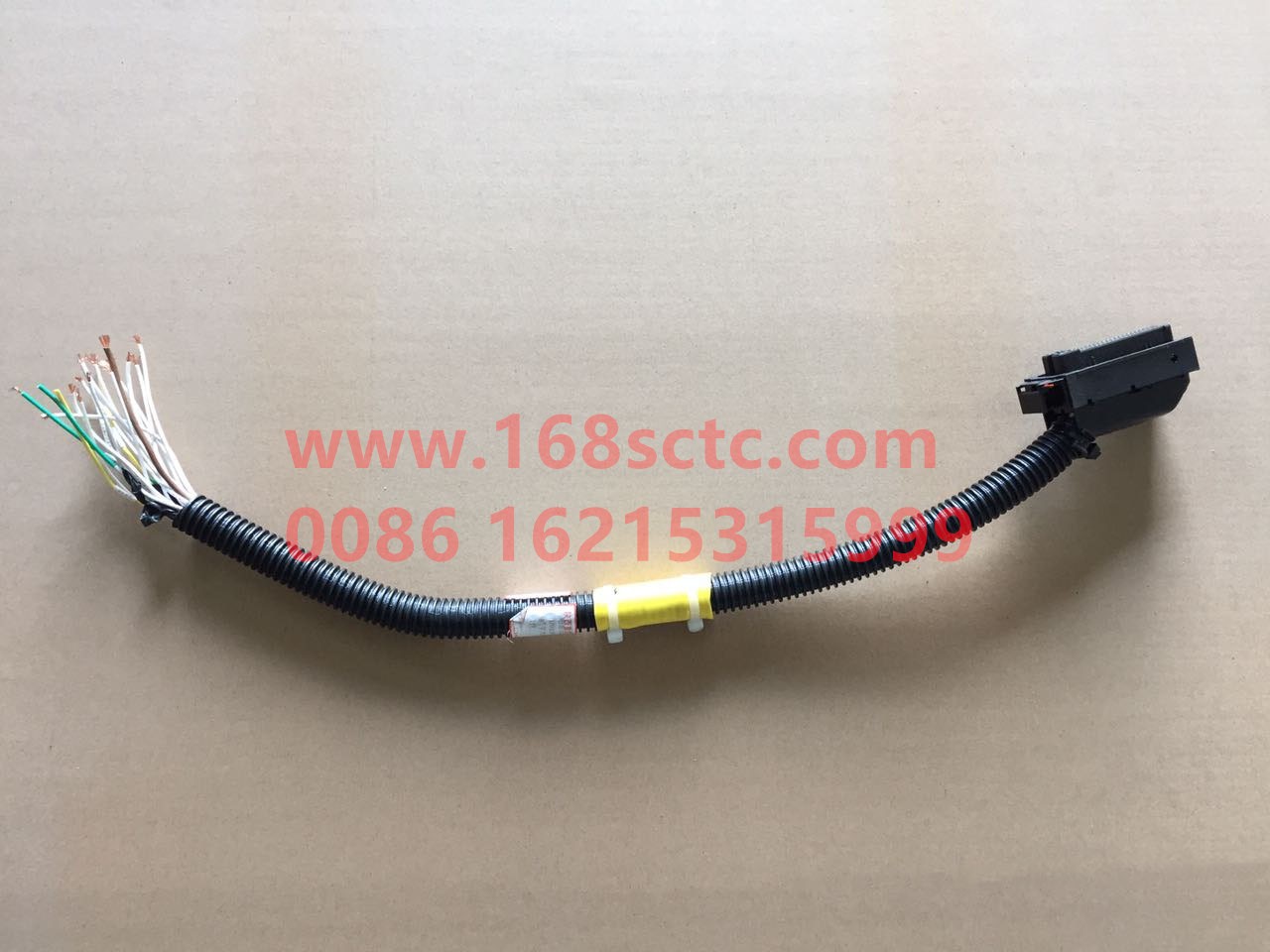 DZ93189777373-SHACMAN-Weifu Lida DCU Extension Cable (50cm)-DeLongF2000 2015Kuan