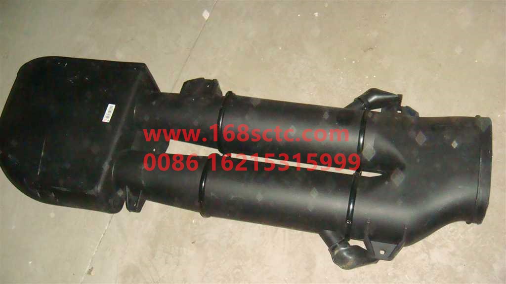 WG9725190001-SINOTRUK HOWO-Intake assemblyDouble barrel cyclone tube-HaoWo2013Kuan