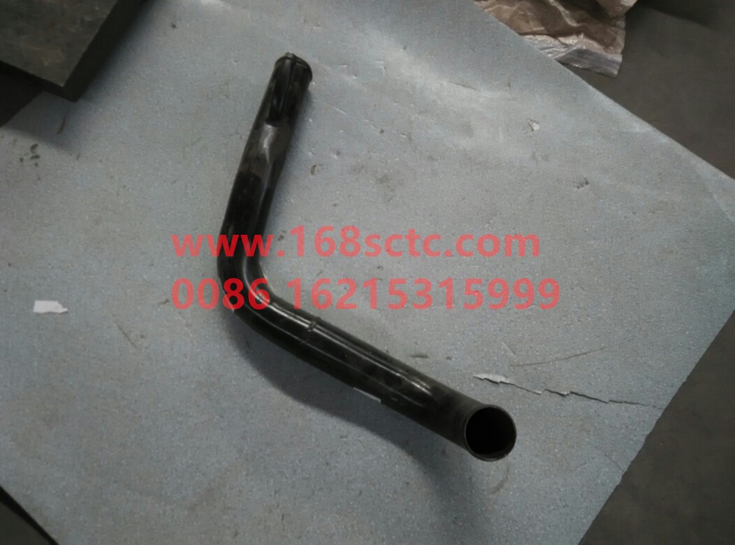 DZ93259534103-SHACMAN-radiator outlet pipe-DeLongF2000 2015Kuan