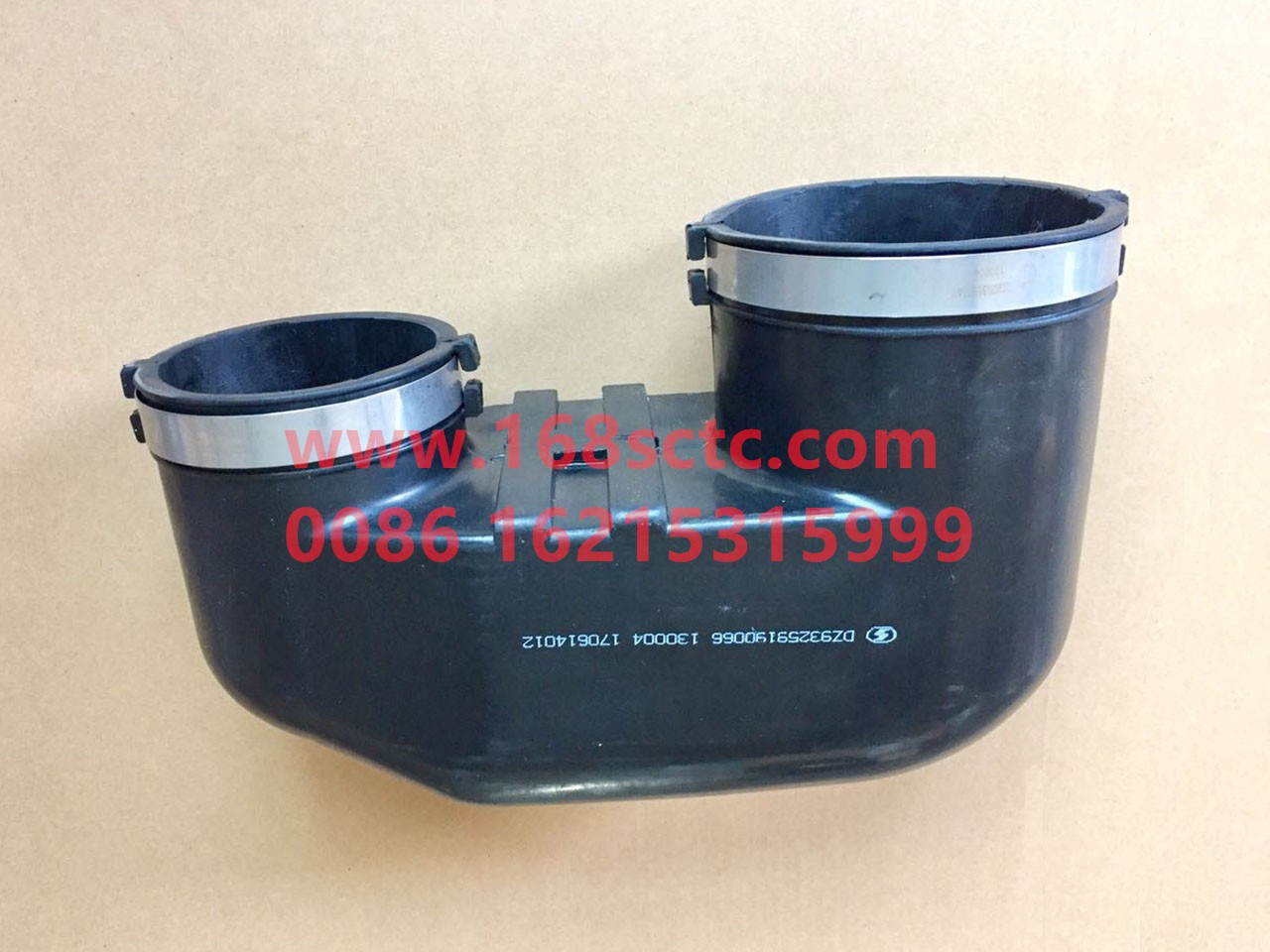 DZ93259190066-SHACMAN-bent pipe-DeLongF2000 2015Kuan