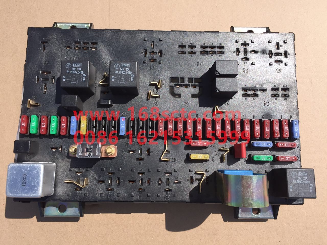DZ93189582090-SHACMAN-Central electrical unit board (HX/CBCU)-DeLongF2000 2015Kuan