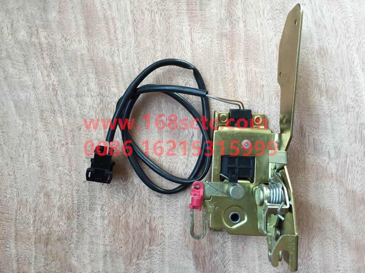 DZ14251340043-SHACMAN-Door lock left (lock body part)-DeLongX3000 2013Kuan