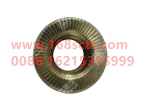 ZQ32514-OTHERS-Hexagon flange face bearing toothed nut M14x1.5-LiuJiaoTouLuoMu