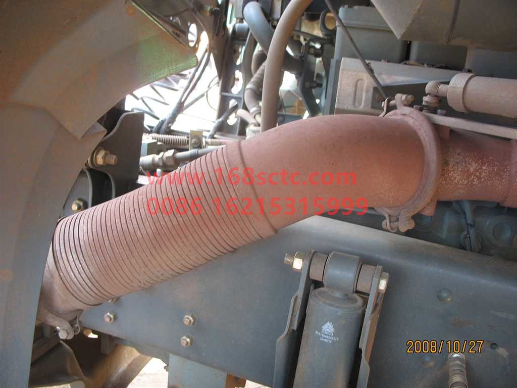 WG9725540182-SINOTRUK HOWO-Exhaust Flexible Hose-HaoWo2009Kuan