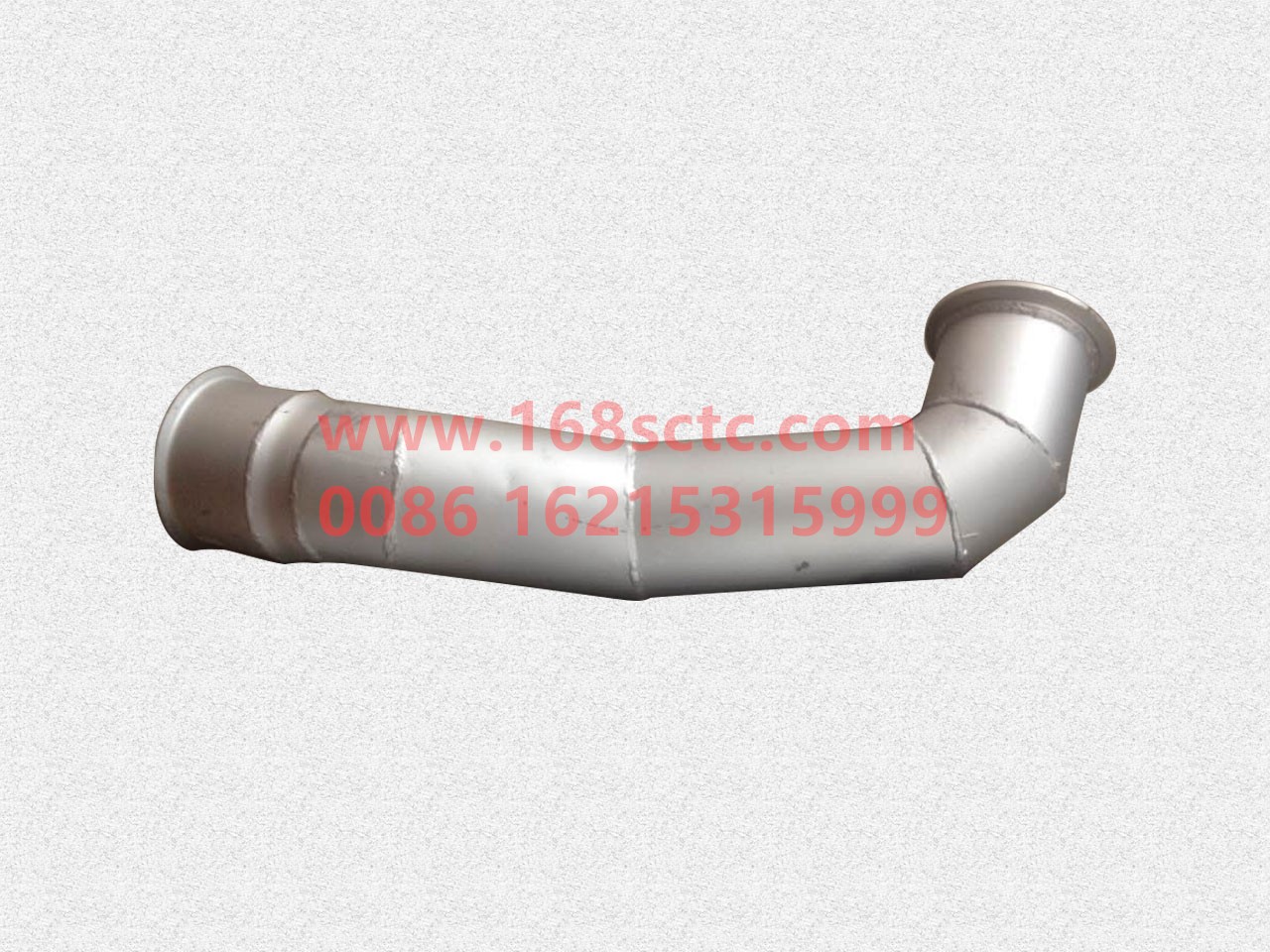 DZ95319540114-SHACMAN-Exhaust pipe assembly (1)-DeLongF3000 2015Kuan