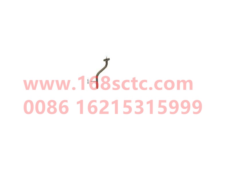 VG1099110011-SINOTRUK HOWO-Supercharger oil return pipe assembly-ZhongQiFaDongJiWD615.96E
