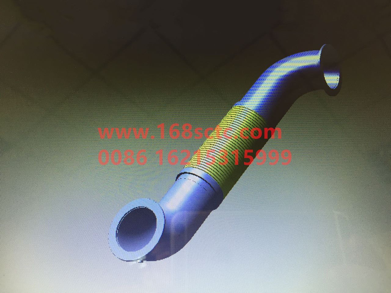 DZ96259540410-SHACMAN-flexible hose assembly-DeLongXinM3000 2013Kuan