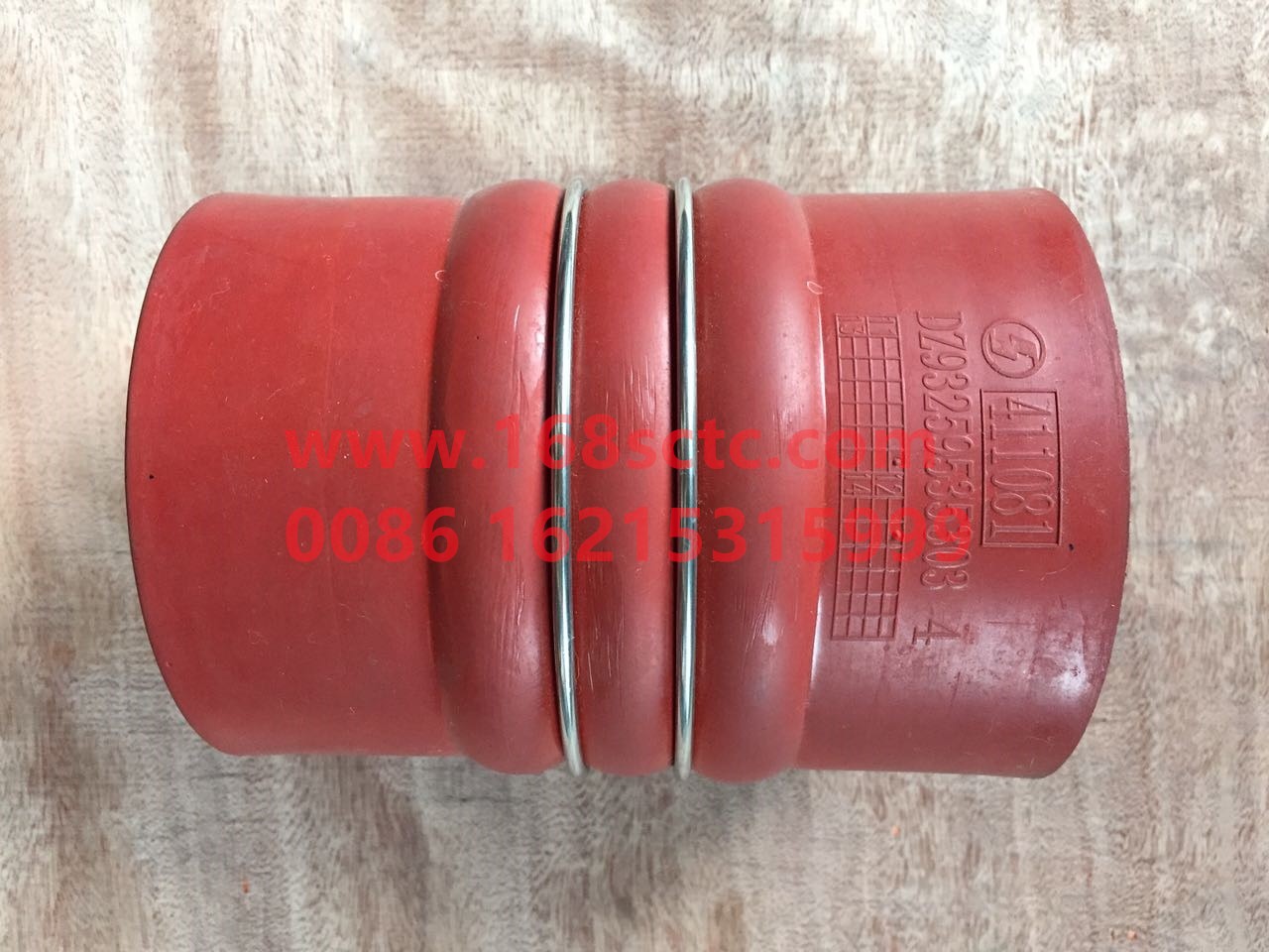 DZ93259535303-SHACMAN-Rubber hose inner fluorine outer silicone Delong F2000 07 style (MOQ 100)-DeLongF2000 2015Kuan