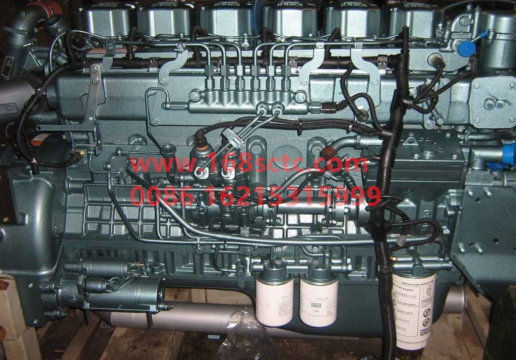 ST93060501-SINOTRUK HOWO-Engine assembly WD615.93 (high pressure common rail/213kW/National III/without electric heating)-ZhongQiFaDongJiWD615.93E