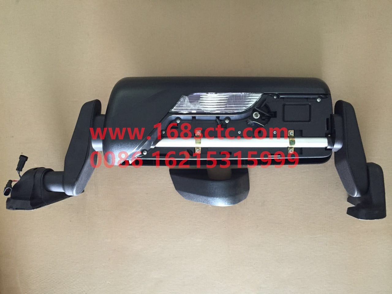 DZ14251770131-SHACMAN-Rearview mirror right (left/electric electric heating)-DeLongX3000 2013Kuan