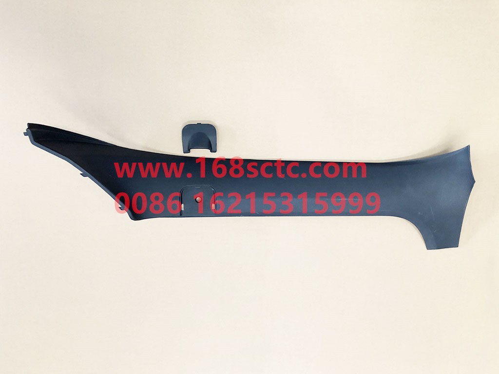 DZ14251610190-SHACMAN-A-pillar guard plate assembly right-DeLongX3000 2013Kuan